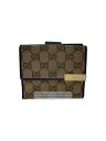 【中古】GUCCI◆2つ折り財布/--/総柄/メンズ/257015 49