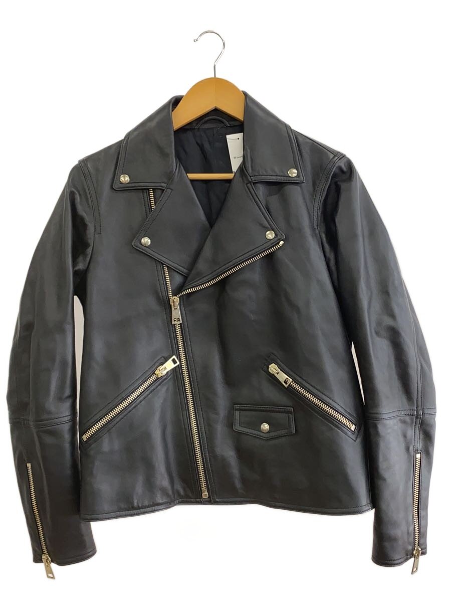Rakuten - 【中古】1945C・A/ダブルライダースジャケット/46/羊革/BLK/無地/ETHAN【メンズウェア】