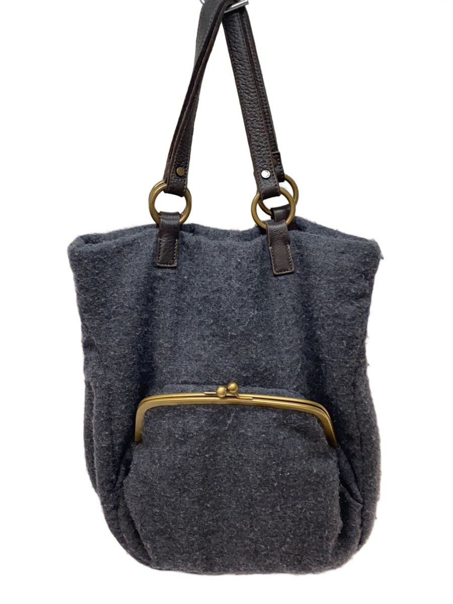 【中古】MARNI◆トートバッグ/--/GRY/無地【バッグ】