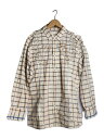 【中古】DIESEL◆長袖シャツ/XL/コットン/BEG/チェック【メンズウェア】(4)