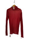 【中古】VEIN◆長袖Tシャツ/3/コットン/RED//【メンズウェア】