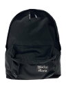 【中古】WACKO MARIA◆リュック/--/BLK/無地//【バッグ】