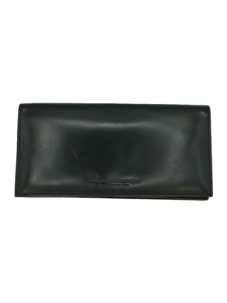 【中古】THE WARMTHCRAFTS-MANUFACTURE/長財布/馬革/BLK/メンズ【服飾雑貨他】
