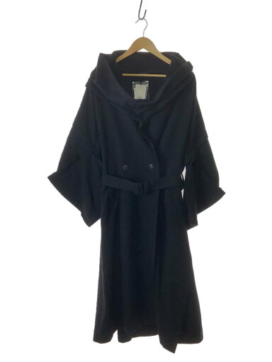 【中古】LIMI feu◆WOOL MOSSERBOX COAT/コート/S/ウール/BLK/無地/lo-c04-102-1【レディースウェア】 【中古】LIMI feu◆WOOL MOSSERBOX COAT/コート/S/ウール/BLK/無地/lo-c04-102-1【レディースウェア】