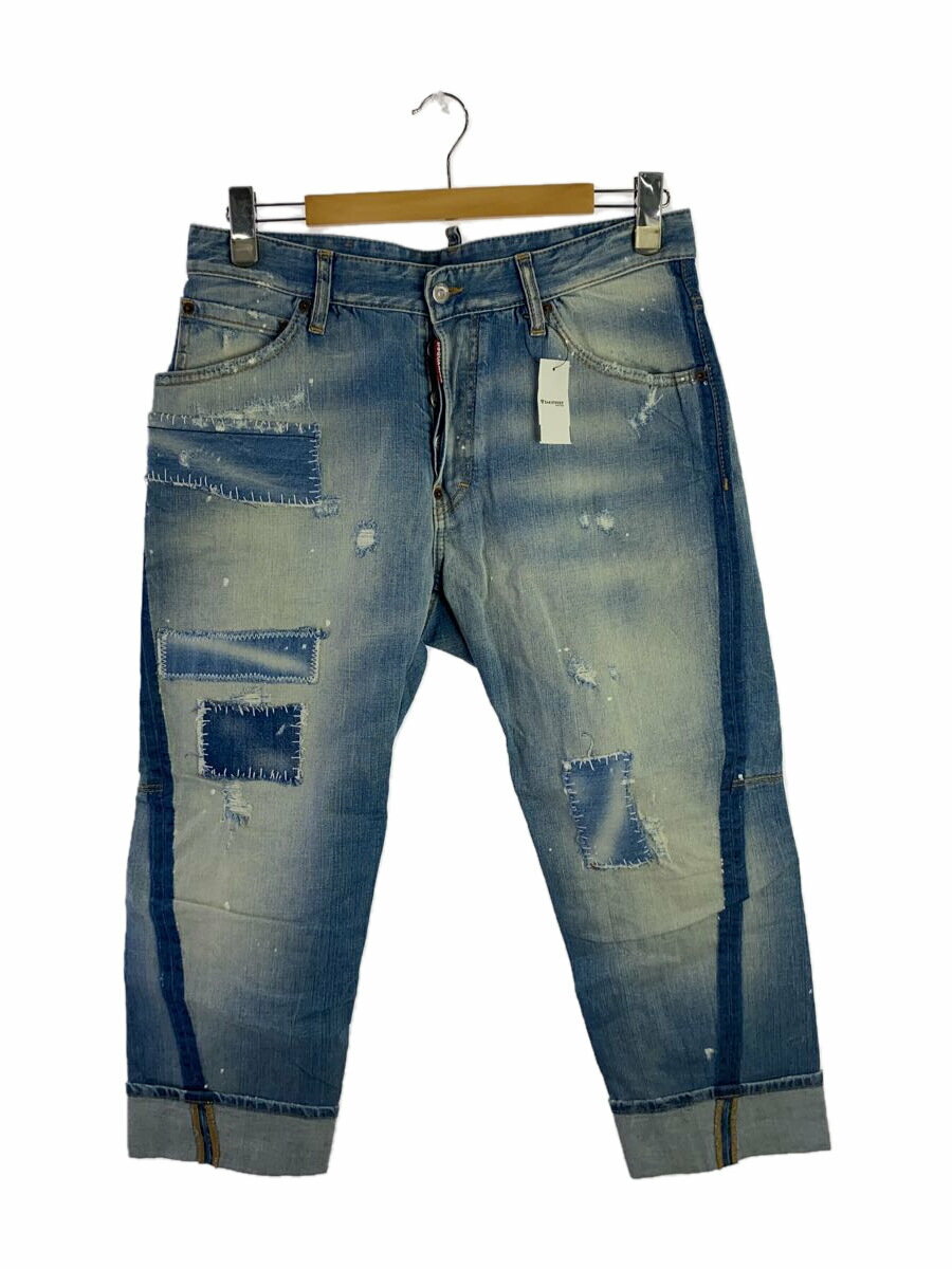 【中古】DSQUARED2◆ボトム/48/コットン/IDG/S74LA0665//【メンズウェア】