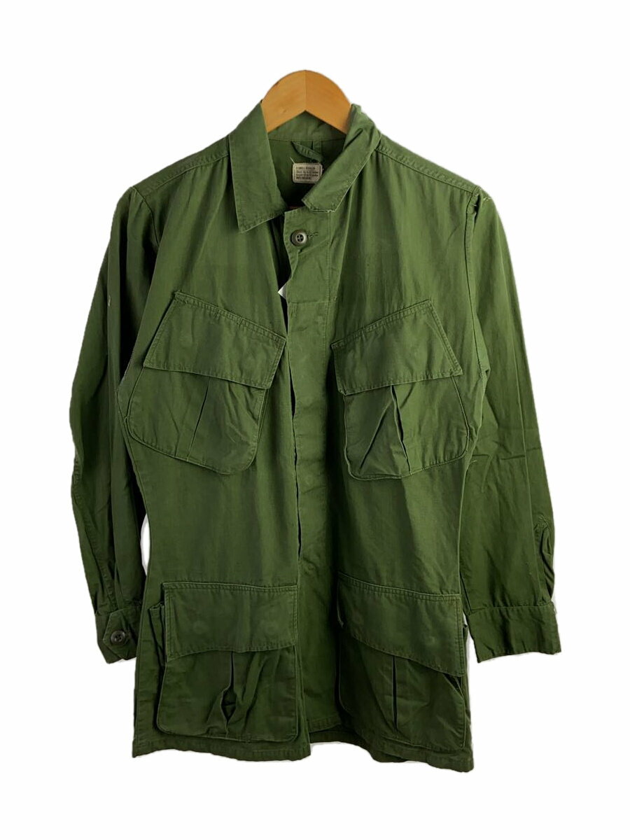 【中古】US.ARMY◆60s/ジャングルファティーグジャケット/3rd/XS/KHK/8405-082-6146【メンズウェア】