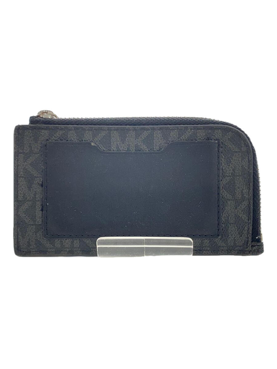 【中古】MICHAEL KORS◆コインケース/レザー/36SOLGFE6B/ブラック/LONG ZIP WALLET【服飾雑貨他】