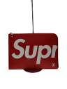 【中古】LOUIS VUITTON◆ポシェット・ジュールGM_エピ_シュプリームコラボ_RED/レザー//【バッグ】(4)