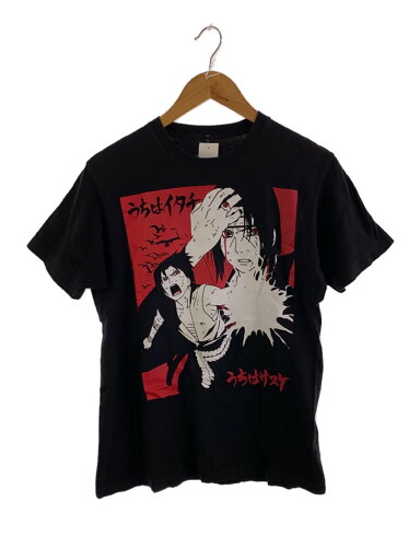 【中古】NARUTO/うちはイタチ&サスケ/Tシャツ/M/コットン/BLK【メンズウェア】 【中古】NARUTO/うちはイタチ&サスケ/Tシャツ/M/コットン/BLK【メンズウェア】