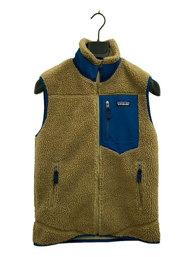 【中古】patagonia◆フリースベスト/XS/ポリエステル/キャメル/23048FA17【メンズウェア】 【中古】patagonia◆フリースベスト/XS/ポリエステル/キャメル/23048FA17【メンズウェア】