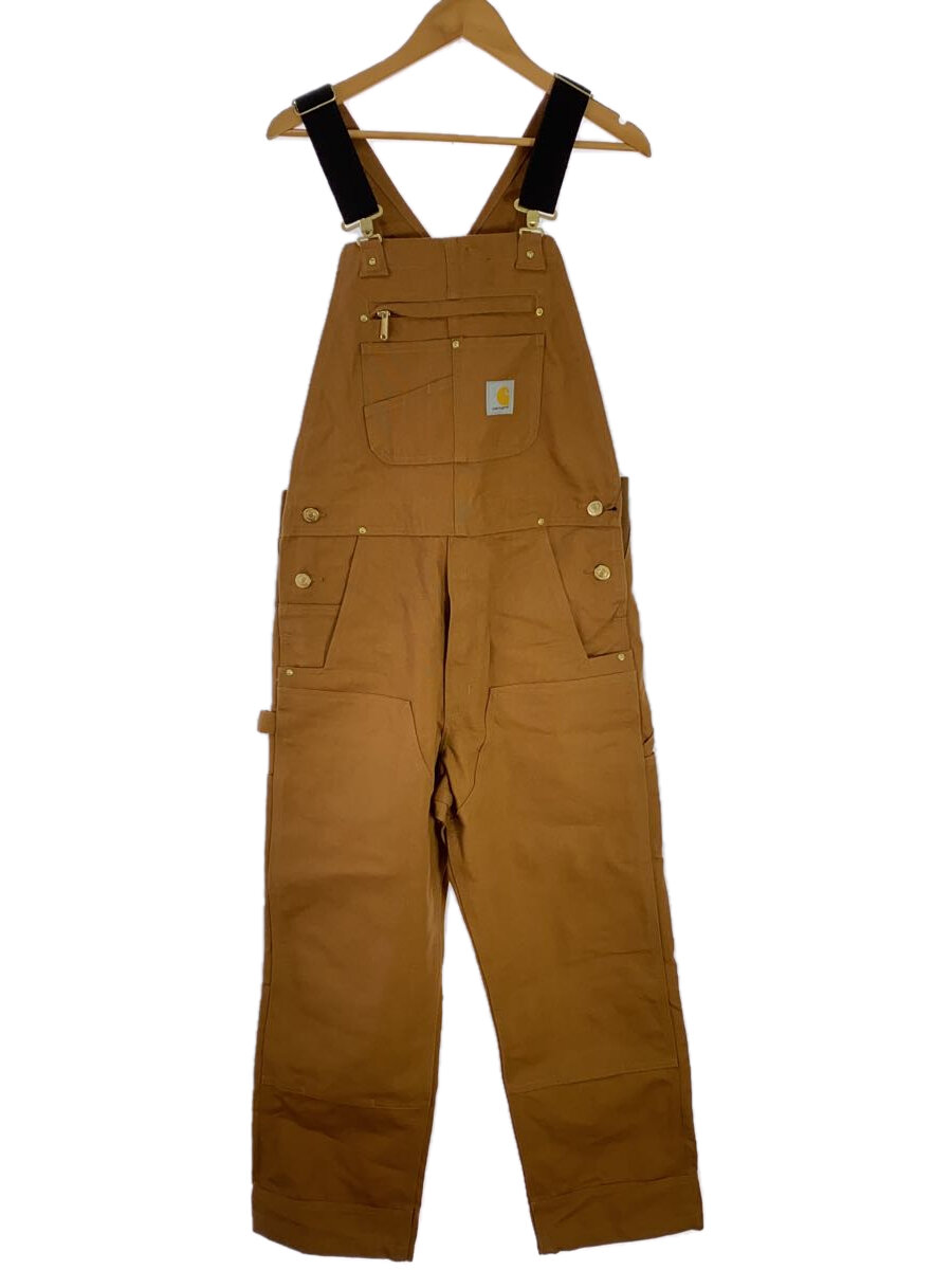 【中古】Carhartt◆オーバーオール/32/コットン/CML/R01-M//【メンズウェア】