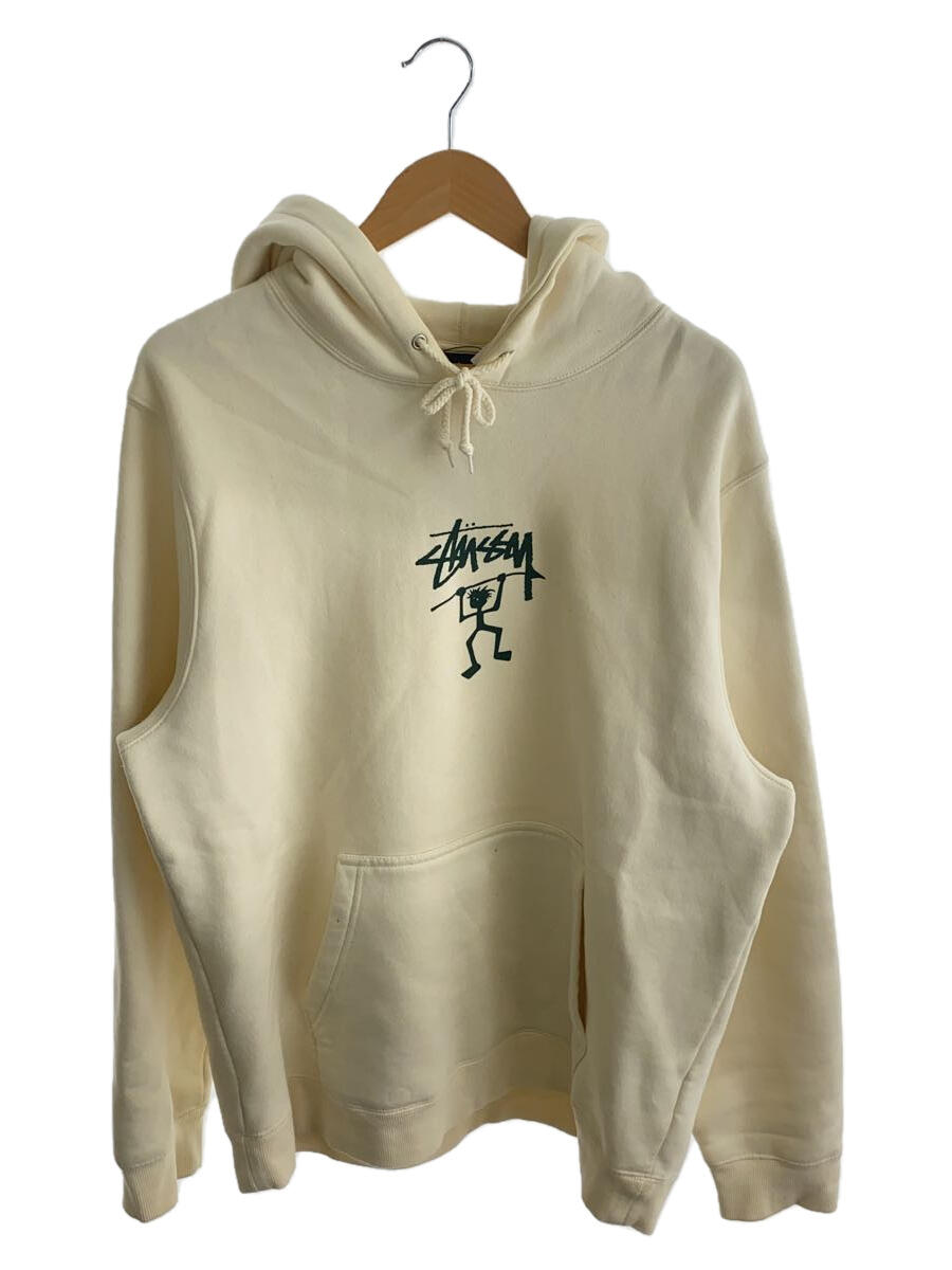 【中古】STUSSY◆パーカー/L/コットン