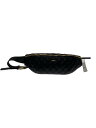 【中古】EMPORIO ARMANI◆ウエストバッグ/ボディバッグ/レザー/BLK【バッグ】(4)