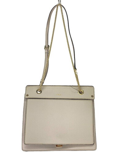 【中古】FURLA◆ハンドバッグ/--/GRY【バッグ】 【中古】FURLA◆ハンドバッグ/--/GRY【バッグ】