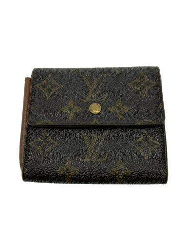 【中古】LOUIS VUITTON◆ポルト・モネ・ビエ・カルト・クレディ_モノグラム・キャンバス_BRW/PVC/BRW/レディース【服飾雑貨他】 【中古】LOUIS VUITTON◆ポルト・モネ・ビエ・カルト・クレディ_モノグラム・キャンバス_BRW/PVC/BRW/レディース【服飾雑貨他】