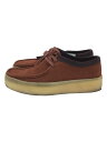 【中古】Clarks◆シューズ/43/BRW/レザー/WALLABEE 11826【シューズ】