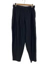 【中古】HOMME PLISSE ISSEY MIYAKE◆ボトム/2/ポリエステル/NVY/無地/HP55JF051//【メンズウェア】