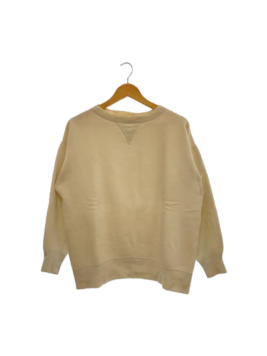 【中古】Vintage/40s～/両V/スウェット/ホワイト【メンズウェア】