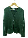 【中古】60s/モヘア25%/MINNESOTA WOOLEN/カーディガン(厚手)/L/ポリエステル/GRN///【メンズウェア】