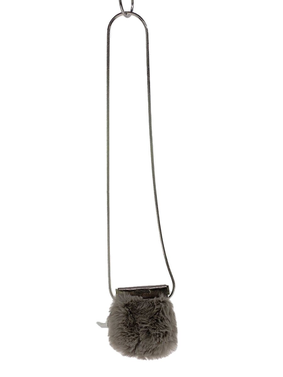 【中古】DIESEL◆ショルダーバッグ/--/GRY/付属品あり【バッグ】