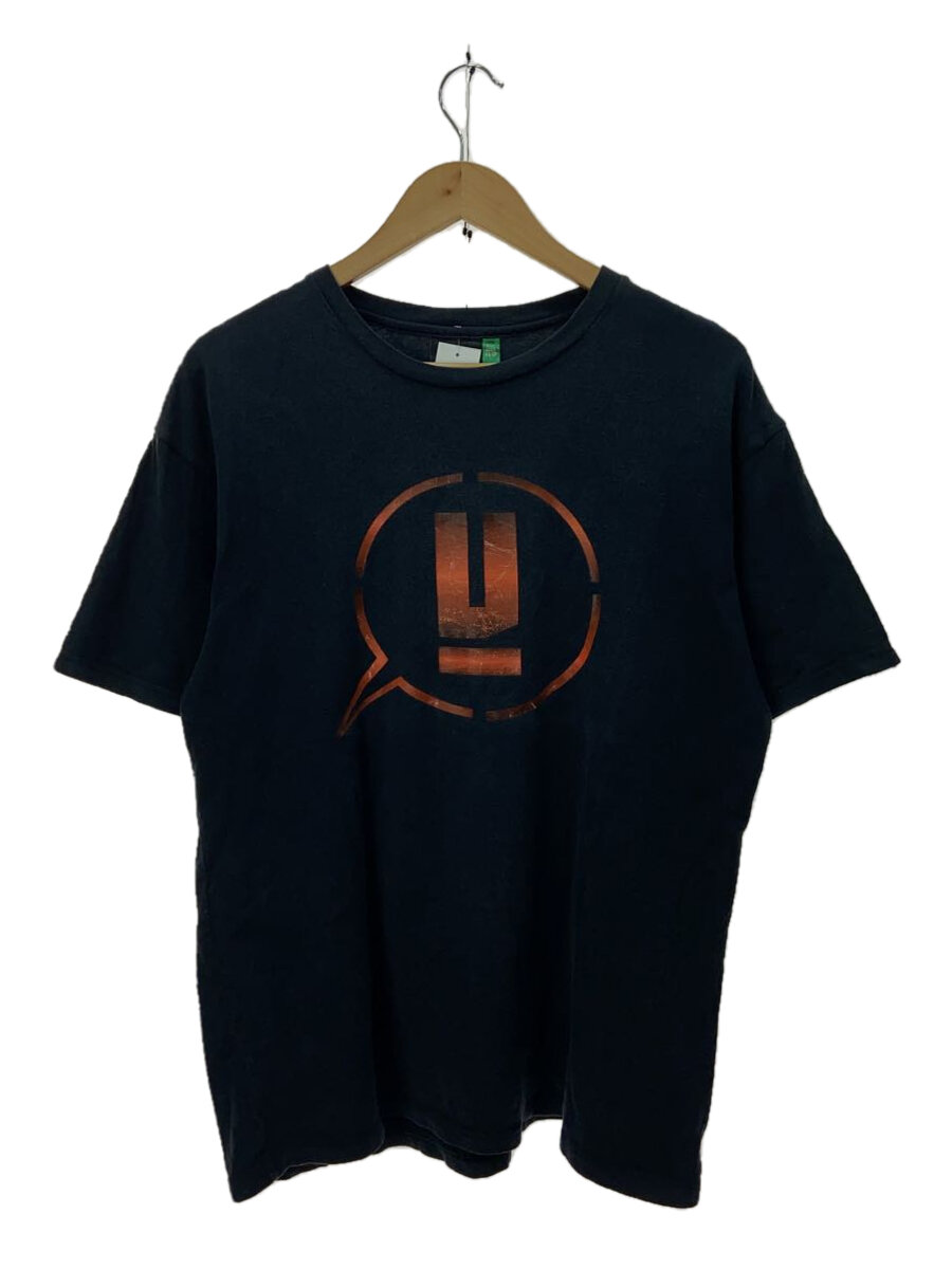 【中古】UNDERCOVER◆00SS/SK務PT期/両面プリント/裏原/Y2K/Tシャツ/L/コットン/BLK【メンズウェア】
