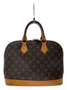 【中古】LOUIS VUITTON◆1)アルマ_モノグラム・キャンバス_BRW/PVC/BRW【バッグ】(4)