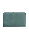 【中古】MARC BY MARC JACOBS◆2つ折り財布/レザー/BLU/無地/レディース【服飾雑貨他】(4)