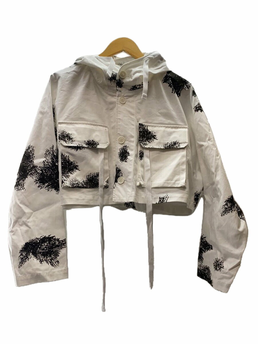 【中古】BEAMS◆ブルゾン/S/コットン/WHT/PU650【メンズウェア】