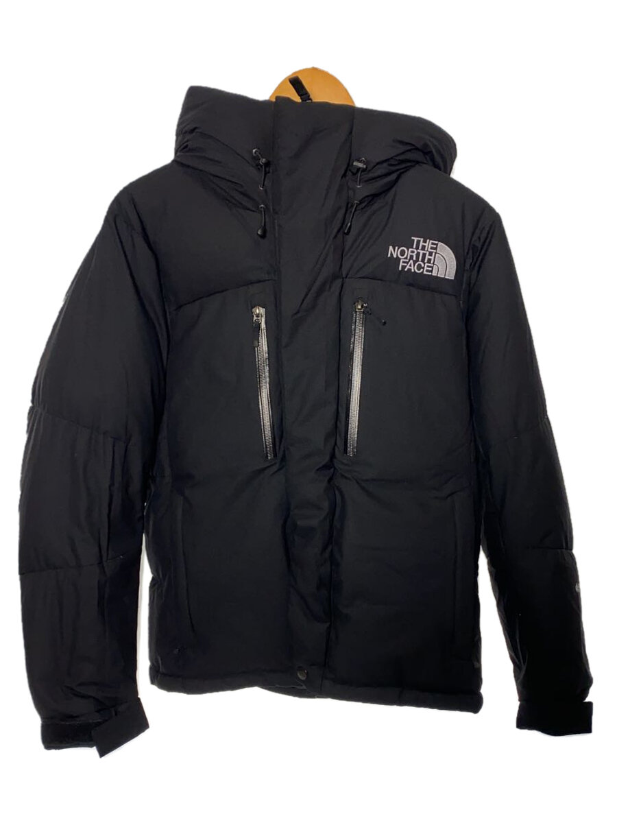 【中古】THE NORTH FACE◆BALTRO LIGHT JACKET_バルトロライトジャケット/S/ナイロン/BLK【メンズウェア】