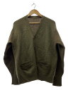 【中古】International Ladies’Garment Wo/カーディガン(厚手)/L/ウール/KHK/無【メンズウェア】