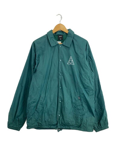 【中古】HUF◆ナイロンジャケット/L/ナイロン/GRN【メンズウェア】 【中古】HUF◆ナイロンジャケット/L/ナイロン/GRN【メンズウェア】
