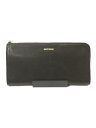 【中古】WACKO MARIA◆23SS/ROUND ZIP LONG WALLET/長財布/レザー/BLK/メンズ/23SS-WMA-WL0【服飾雑貨他】