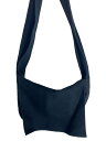 【中古】sasicco◆ショルダーバッグ/キャンバス/BLK/無地【バッグ】