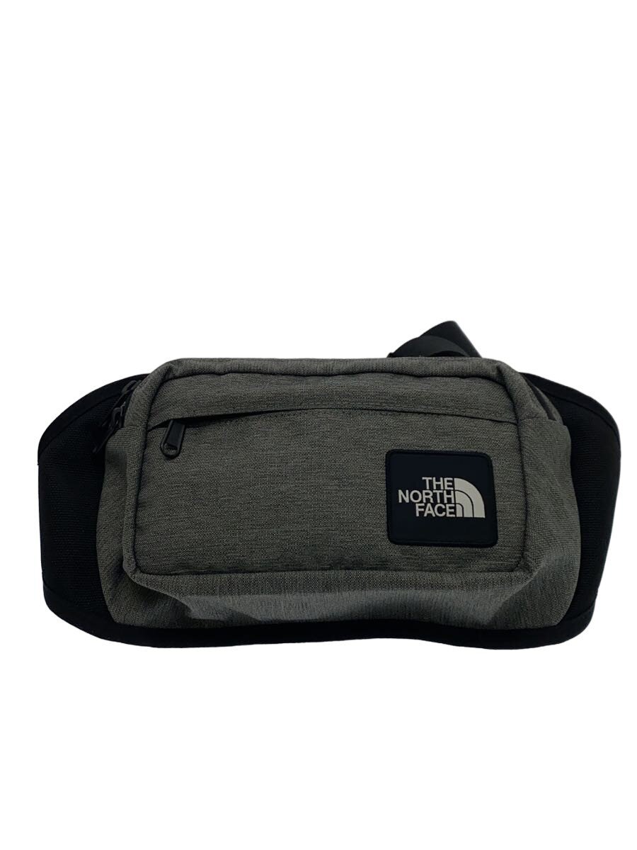 【中古】THE NORTH FACE◆ウエストバッグ/ナイロン/GRY/無地/NM71509【バッグ】