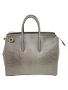 【中古】TOFF&LOADSTONE◆トートバッグ/レザー/GRY【バッグ】(4)