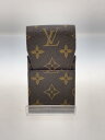 【中古】LOUIS VUITTON◆シガレットケース/--/BRW/総柄/メンズ/M63024【服飾雑貨他】
