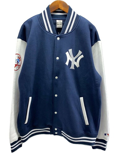 【中古】Fanatics◆ファナティクス/ヤンキース/スタジャン/XXL/コットン/ネイビー/無地【メンズウェア】 【中古】Fanatics◆ファナティクス/ヤンキース/スタジャン/XXL/コットン/ネイビー/無地【メンズウェア】
