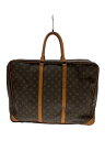 【中古】LOUIS VUITTON◆シリウス45_モノグラム・キャンバス_BRW/PVC/BRW【バッグ】