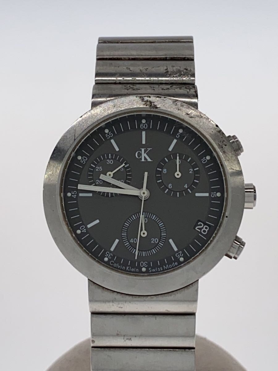【中古】Calvin Klein◆クォーツ腕時計