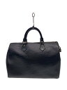 【中古】LOUIS VUITTON◆スピーディ30_エピ_BLK/レザー/BLK【バッグ】(4)