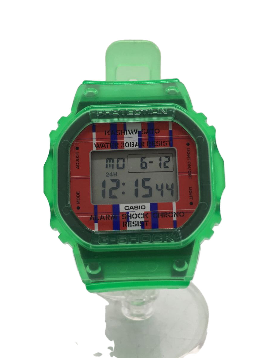 【中古】CASIO◆腕時計/デジタル/ラバー/DWE-5600KS//【服飾雑貨他】