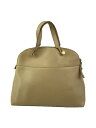 【中古】FURLA◆ハンドバッグ/レザー/BEG/無地//【バッグ】(4)