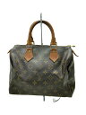 【中古】LOUIS VUITTON◆1)スピーディ25_モノグラム・キャンバス_BRW/PVC/BRW【バッグ】