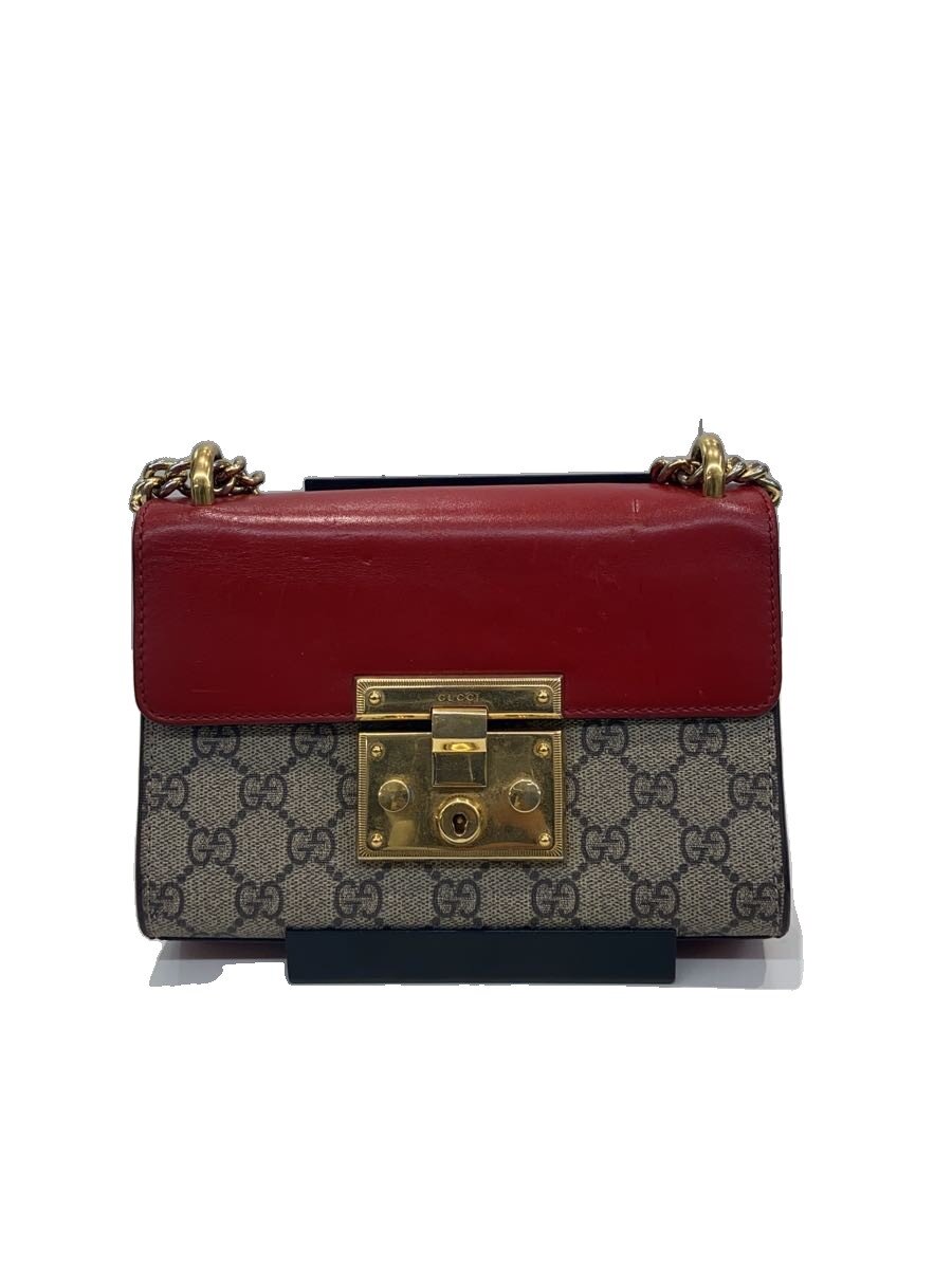 【ブランド】GUCCI 【ブランドカナ】グッチ 【型番】409487 KLQIG 9784 【程度】B 【サイズ】 【メインカラー】ベージュ 【素材・生地】キャンバス 【キーワード】　　　/ 2026/01/31 セカンドストリートスペイン坂店【4661】【中古】GUCCI◆スモール・チェーン・ショルダーバッグ_パドロック_GGスプリーム/キャンバス/BEG ブランド GUCCI 型番 409487 KLQIG 9784 カラー ベージュ 柄 素材・生地 キャンバス>色・素材について サイズ >サイズ表示について 実寸（cm） 【バッグ】 マチ：7 / 高さ：13.5 / 幅：20 / 持ち手：/ 【その他】 その他サイズ：/ 商品は　セカンドストリートスペイン坂店の店頭にて販売しております。商品に関するお問合わせは、お電話(TEL:03-6416-4282)にて、問合わせ番号：2325603068713をお伝えください。 配送方法やお支払い方法に関するお問い合わせは、サポートセンターまでご連絡をお願いします。 ※お電話の対応は営業時間内のみとなります。お問い合わせフォームでお問い合わせの際はご注文番号をご記入下さい この商品に関する出品店舗からのコメント 【型番】409487 KLQIG 9784【商品名】GUCCI◆スモール・チェーン・ショルダーバッグ■状態B目立ったキズや汚れは御座いませんが、あくまで中古品となりますので、ご理解の上ご検討をお願い致します。店頭でも同時販売を行っているため、商品説明に記載の無い汚れやダメージが生じる場合がございます。状態について等ご不明な点、ご質問はお気軽に当店までお問合せ下さいませ。