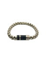 【中古】LOUIS VUITTON◆ブレスレット・チェーンモノグラム・エクリプス/シルバー/M62592【服飾雑貨他】