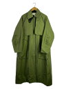 【中古】LA PEAU DE GEM◆コート/38/コットン/GRN/無地/GEM-603【メンズウェア】(4)