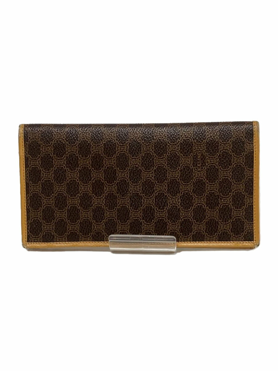 【中古】CELINE◆長財布/--/ブラウン/メンズ【服飾雑貨他】