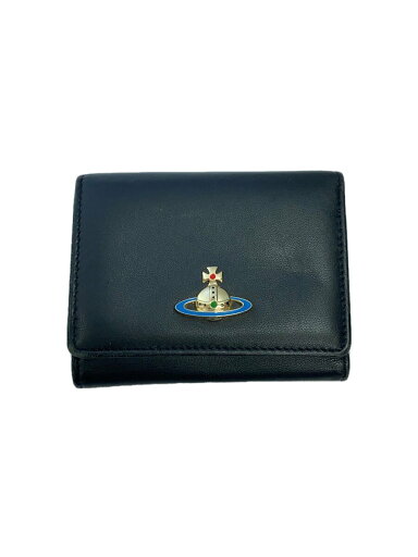 【中古】Vivienne Westwood◆3つ折り財布/--/BLK/レディース/EMMA SMALL FRAME WALLET【服飾雑貨他】 【中古】Vivienne Westwood◆3つ折り財布/--/BLK/レディース/EMMA SMALL FRAME WALLET【服飾雑貨他】