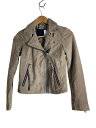 【中古】ALLSAINTS◆ジャケット/32/スウェード/BEG【レディースウェア】(4)