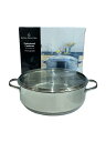 【中古】Royal Doulton◆Covered Casserole/鍋/容量:5L/サイズ:28cm/SLV【キッチン用品】